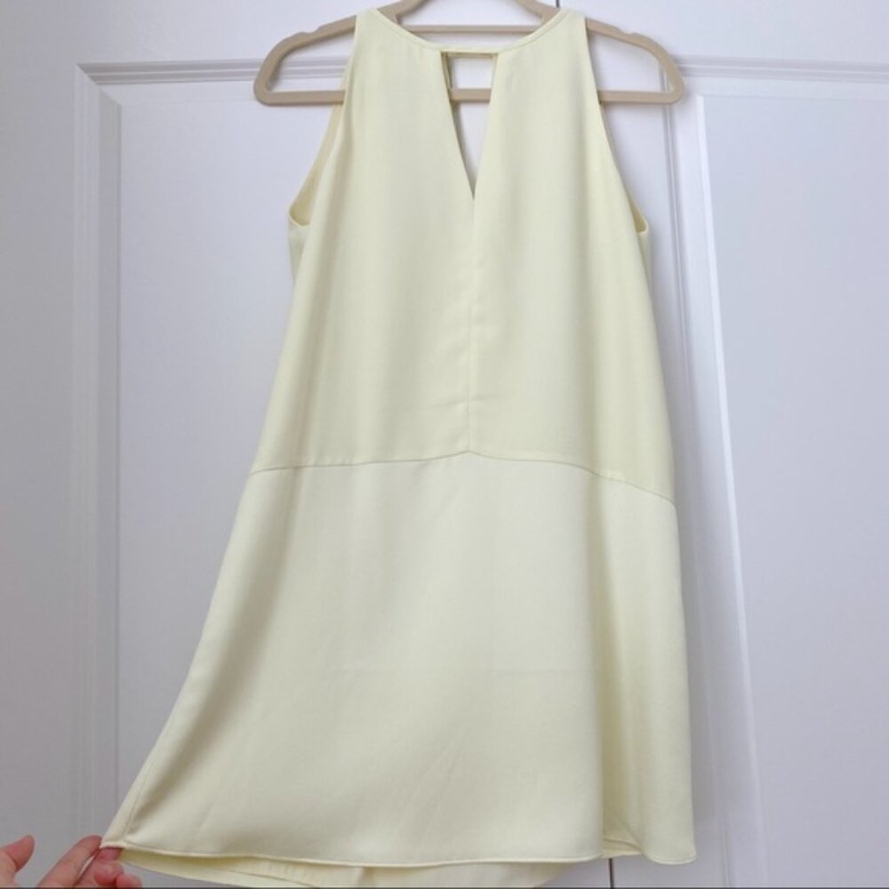Parker Cocktail Dress - Pale Yellow